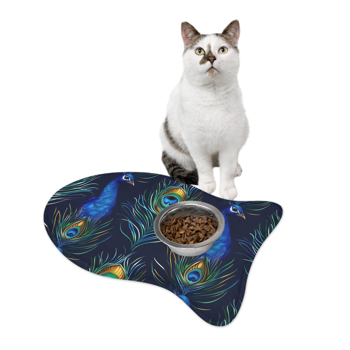 Feathered Frenzy Pet Feeding Mat