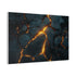 Cracked Earth with Glowing Veins — Canvas Wall Art — Product Detail View 6