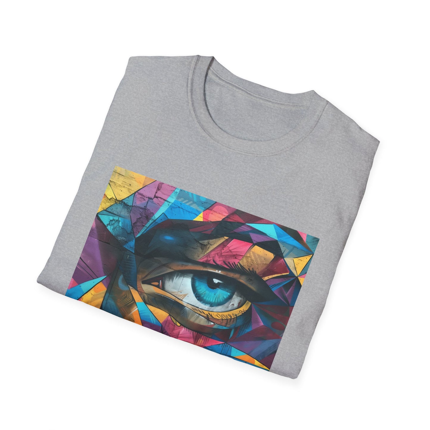 The Concrete Canvas: Urban Symphony T-shirt 
 Renegade Rhythm: Street Art Symphony T-shirt