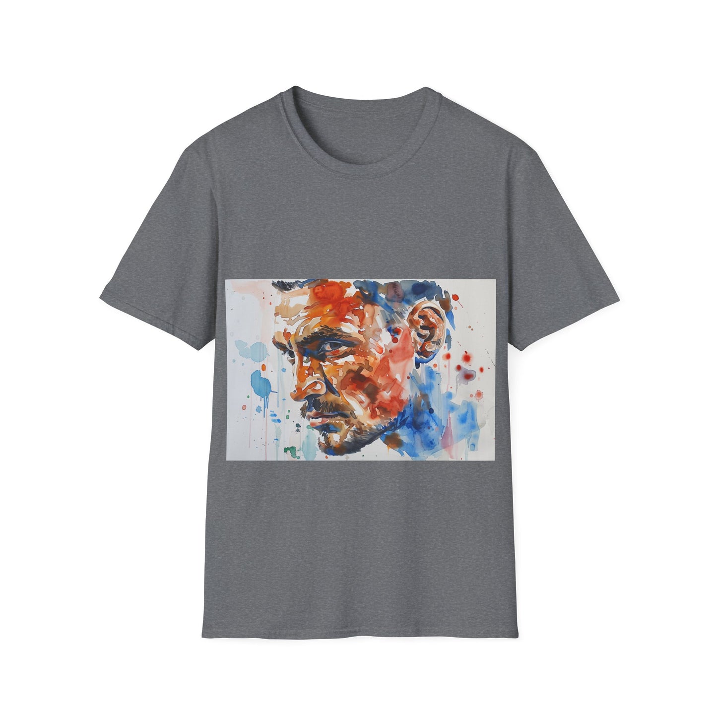 Usyk Boxing Watercolor Tee: Champion Style