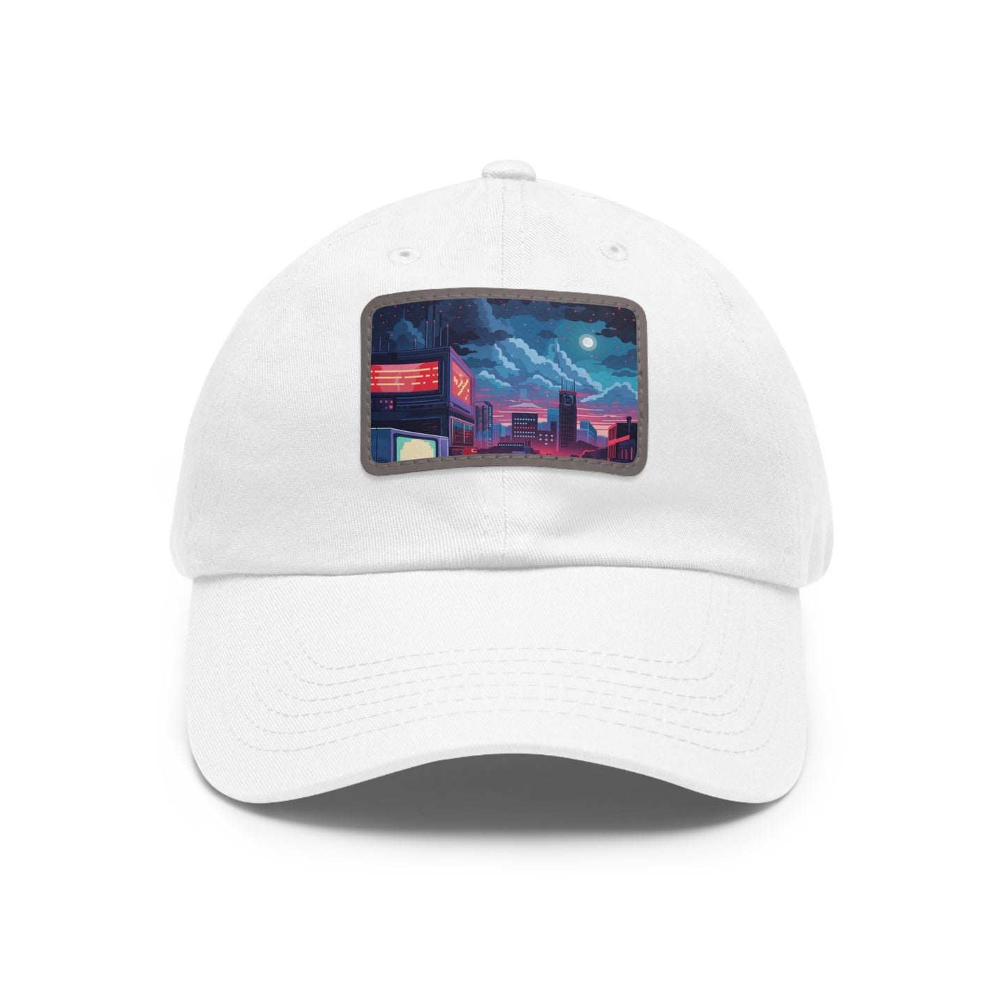 Retro Pixel Power Baseball Cap