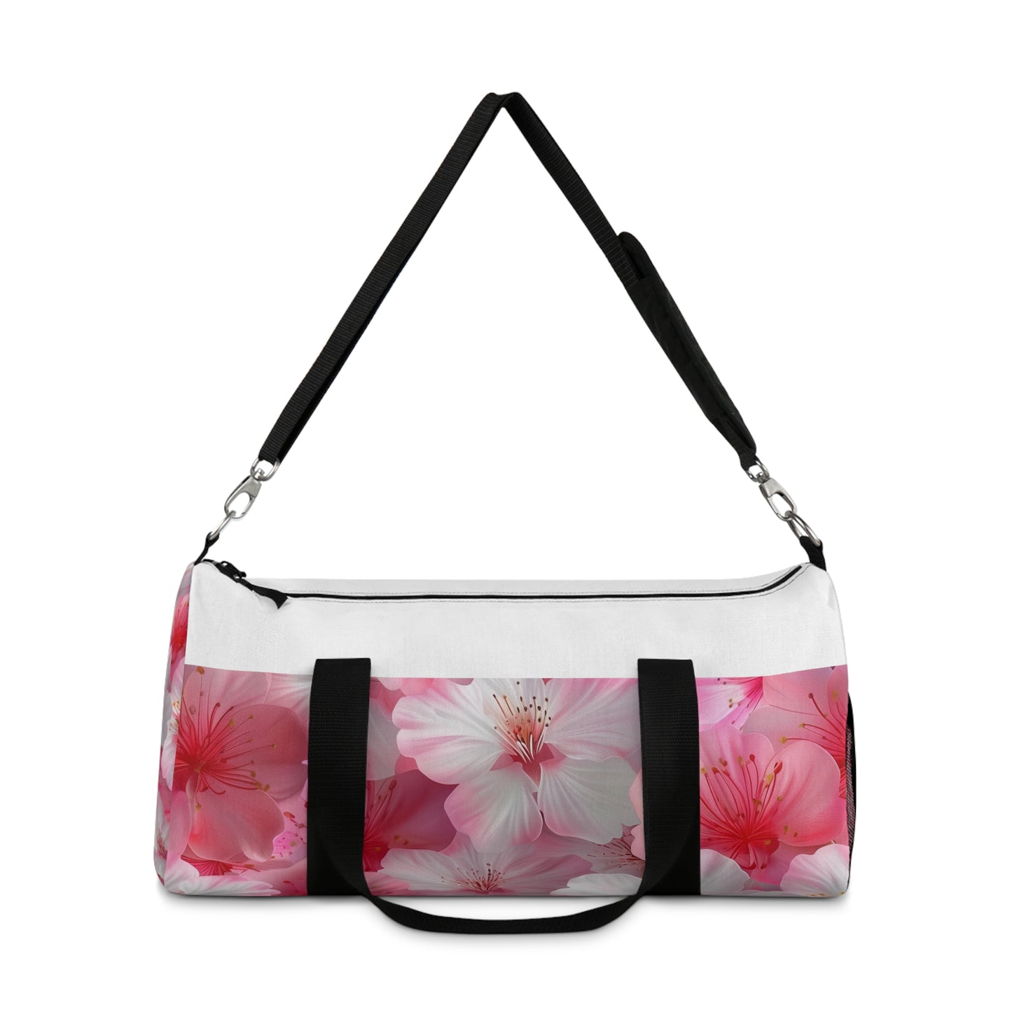 Pink Cherry Blossom Duffel Bag