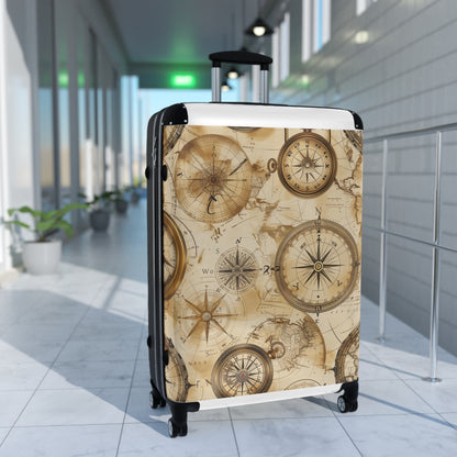 Wanderlust Vintage Map Suitcase Collection