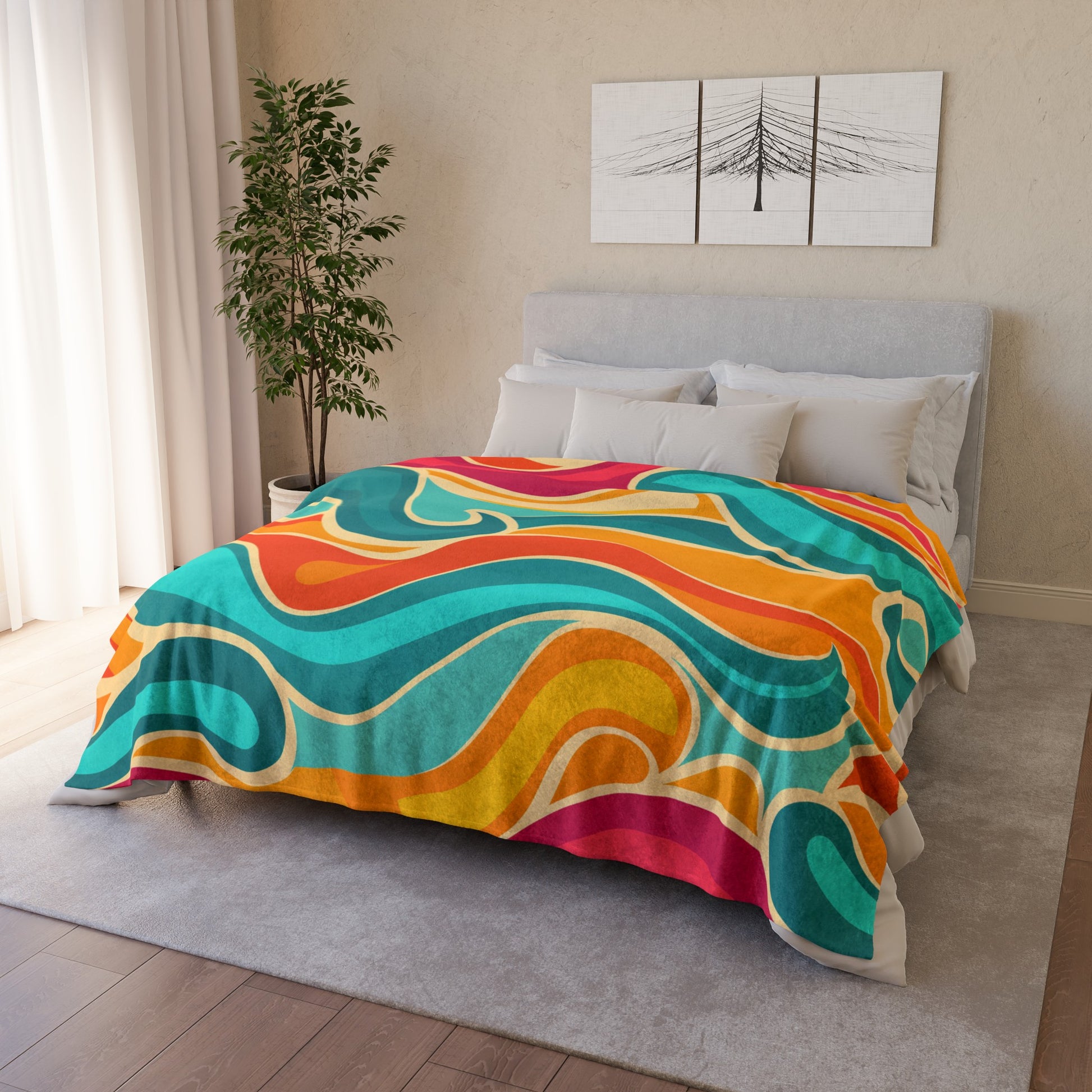 this throw blanket is a must-have for any modern home. Made from high-quality materials