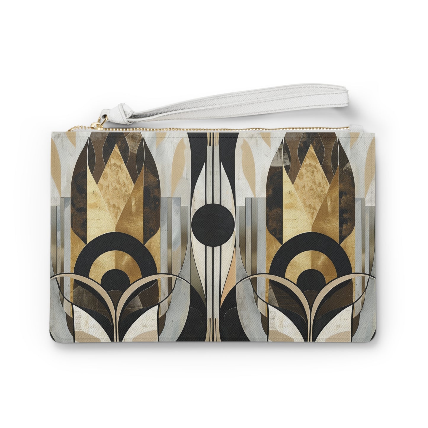 Abstract Deco Clutch Bag