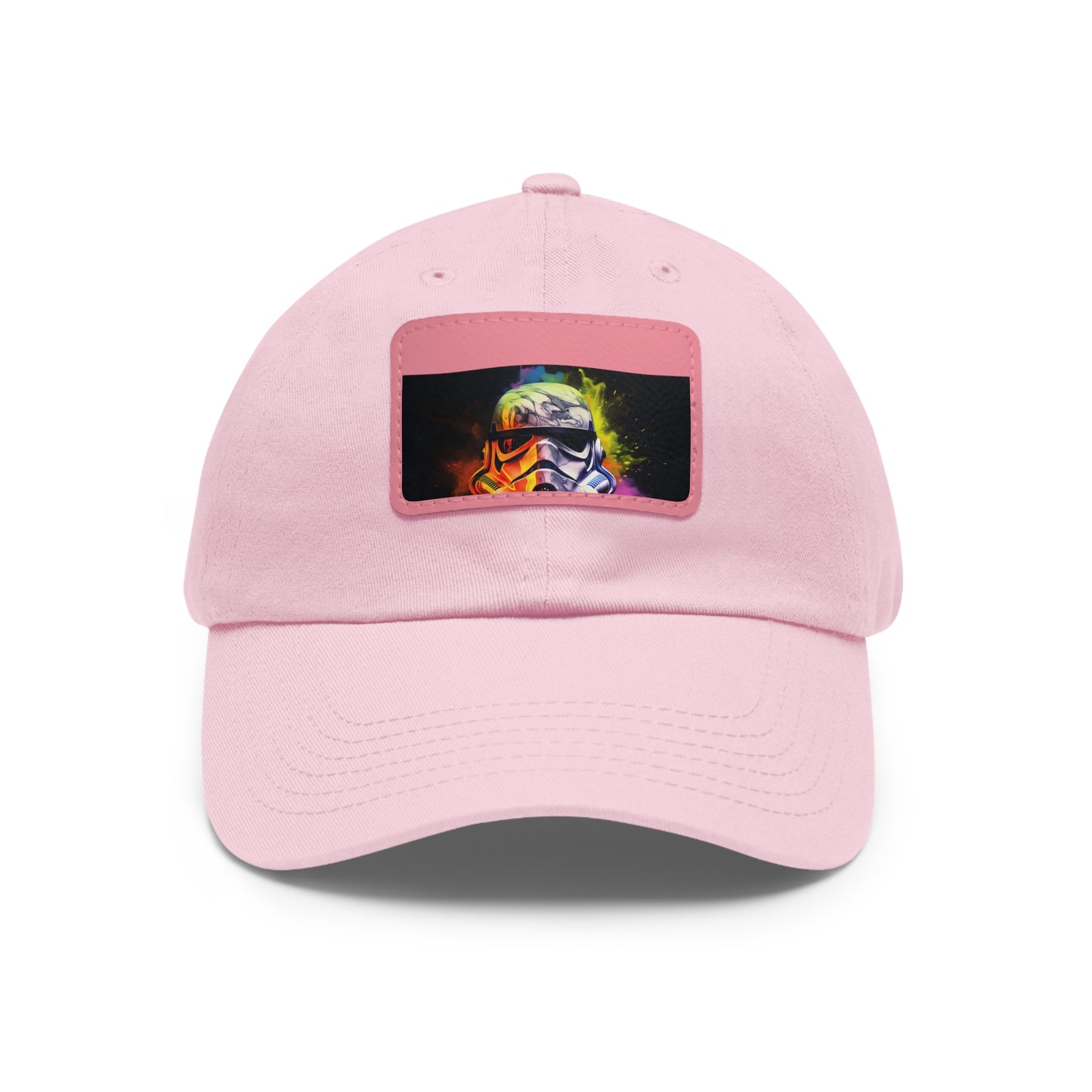 Neon Watercolor Storm Trooper Baseball Cap