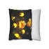 Hourglass Tree with Glowing Fruit Double-Sided Square Cushion Cover