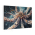 Starborn Creature Made of Fractals (Edition II) — Canvas Wall Art — Side Profile & Stretched Corner Detail