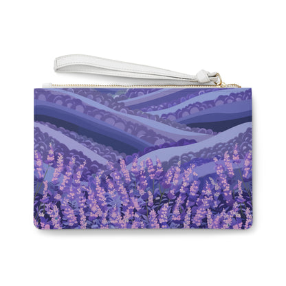 Lavender Fields Clutch Bag