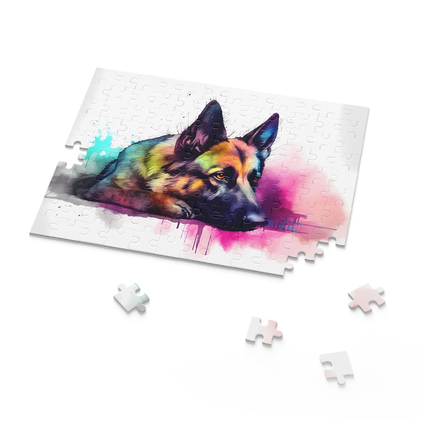 Adorable German Shephard Jigsaw Puzzle