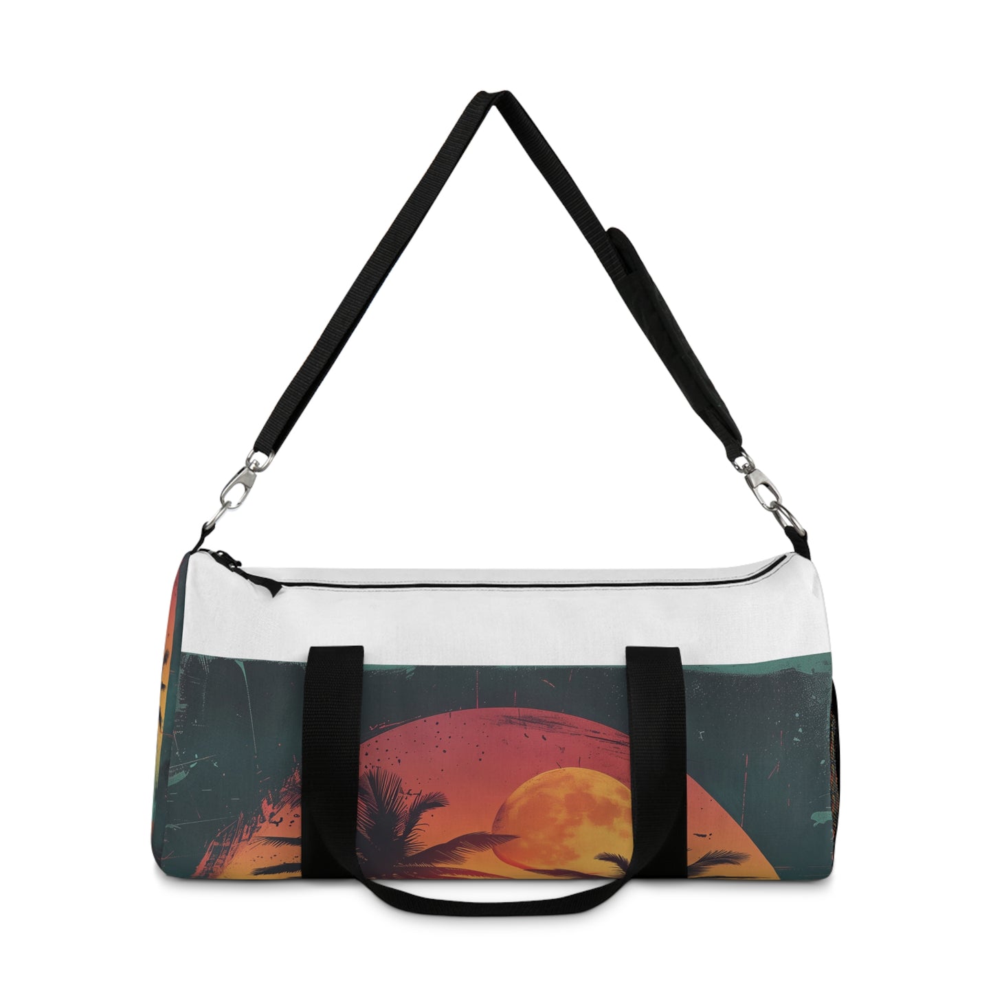 Sunset Palm Tree Duffel