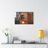 Retro Vending Machine Dispensing Stars — Canvas Wall Art — Product Detail View 7
