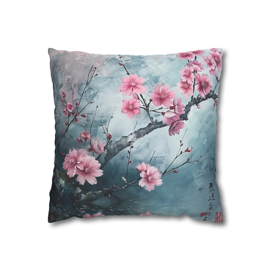 Cherry Blossom Dreams Pillowcase | Pillow Cases | All Over Print, AOP, Bed, Bedding, Home & Living, Indoor, Pillow Case, Pillow Covers, Pillows & Covers, Sublimation | Prints with Passion