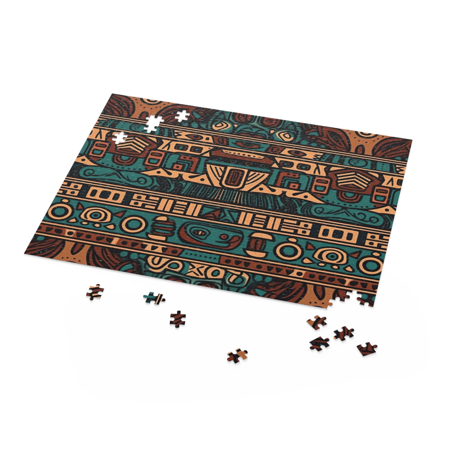 Aztec Pattern Jigsaw Puzzle - Challenge Your Mind with Stunning Aztec Patterns