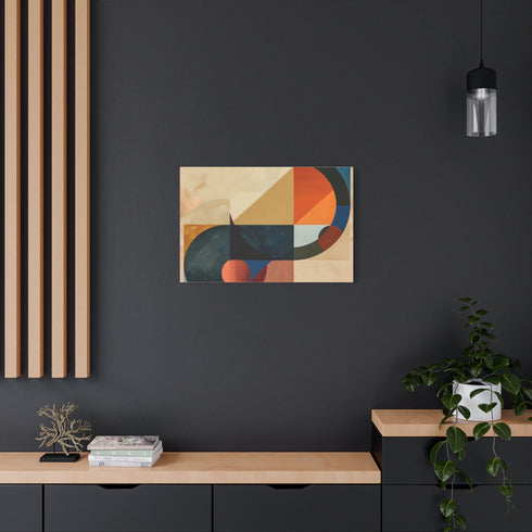 Abstract Geometric — Canvas Wall Art — Product Detail View 8