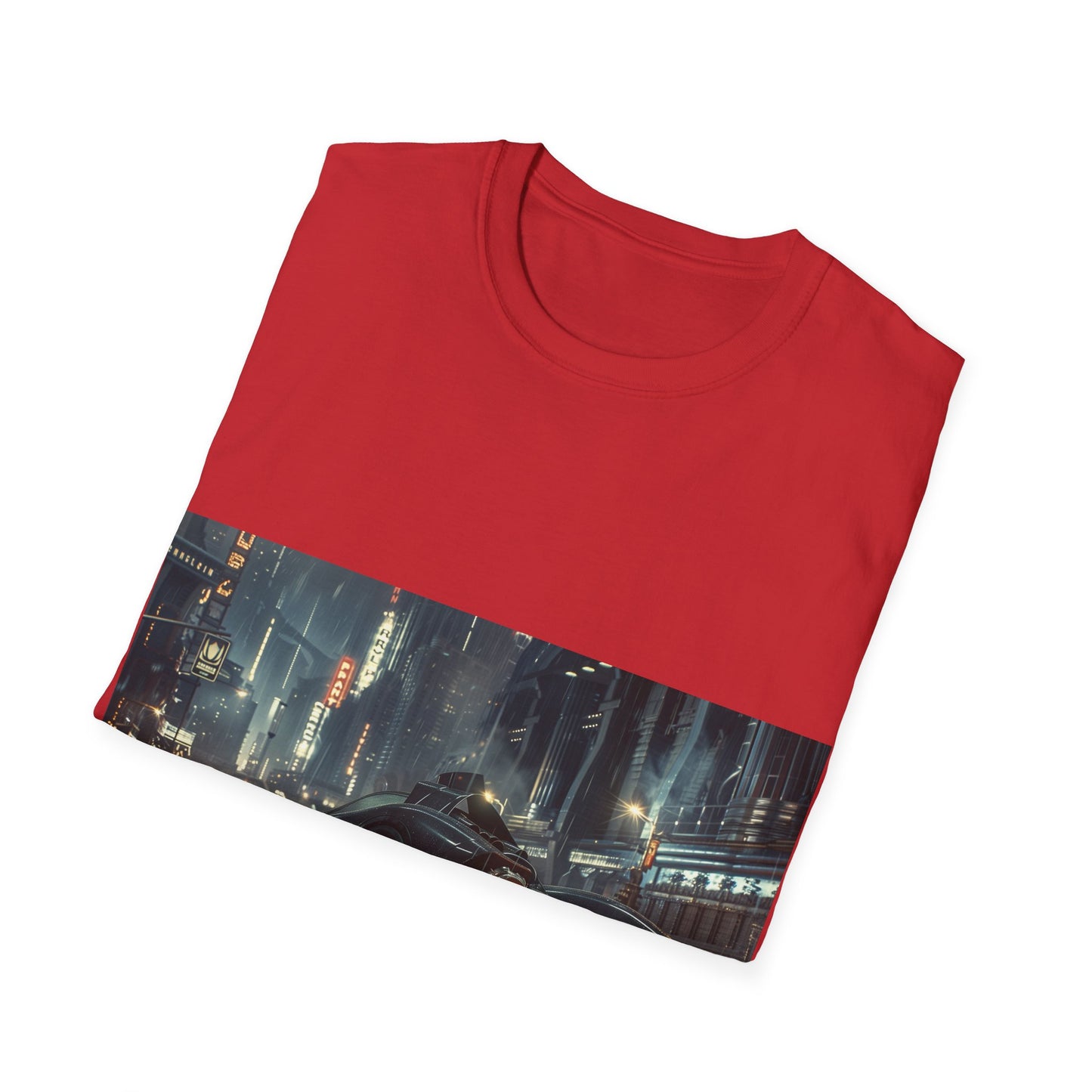 Gotham City Batmobile Tee: Unleash the Dark Knight