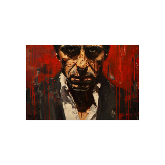 Scarface Painting Poster