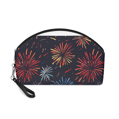 Sparkling Fireworks Makeup Bag | Makeup Bag | Accessories, All Over Print, AOP, Cosmetics, Pouches, Sublimation, Travel Accessories, With zipper | Prints with Passion