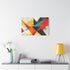 Abstract Geometric Shapes — Canvas Wall Art — Product Detail View 7
