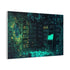 Overgrown Library with Glowing Books — Canvas Wall Art — Product Detail View 6