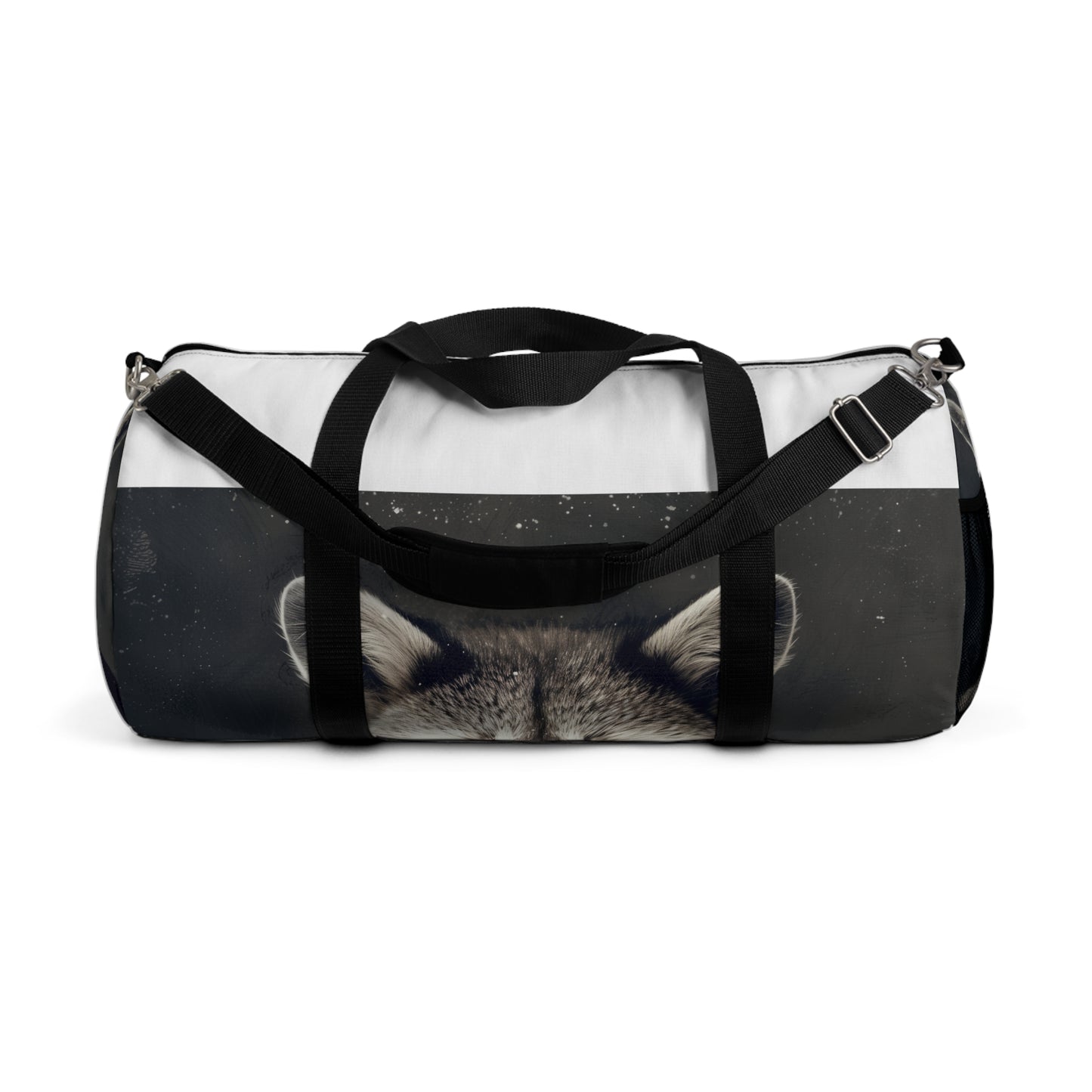 Raccoon Hipster Duffel Bag