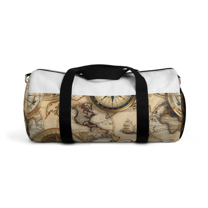 Explorer's Map Duffel Bag