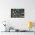 80s Retro 8-Bit Arcade Pixels — Canvas Wall Art — Product Detail View 7