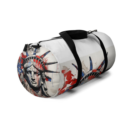 Colorful American Flag Duffel | Duffle Bags | Accessories, All Over Print, AOP, Assembled in the USA, Assembled in USA, Bags, Duffle, Made in the USA, Made in USA | Prints with Passion