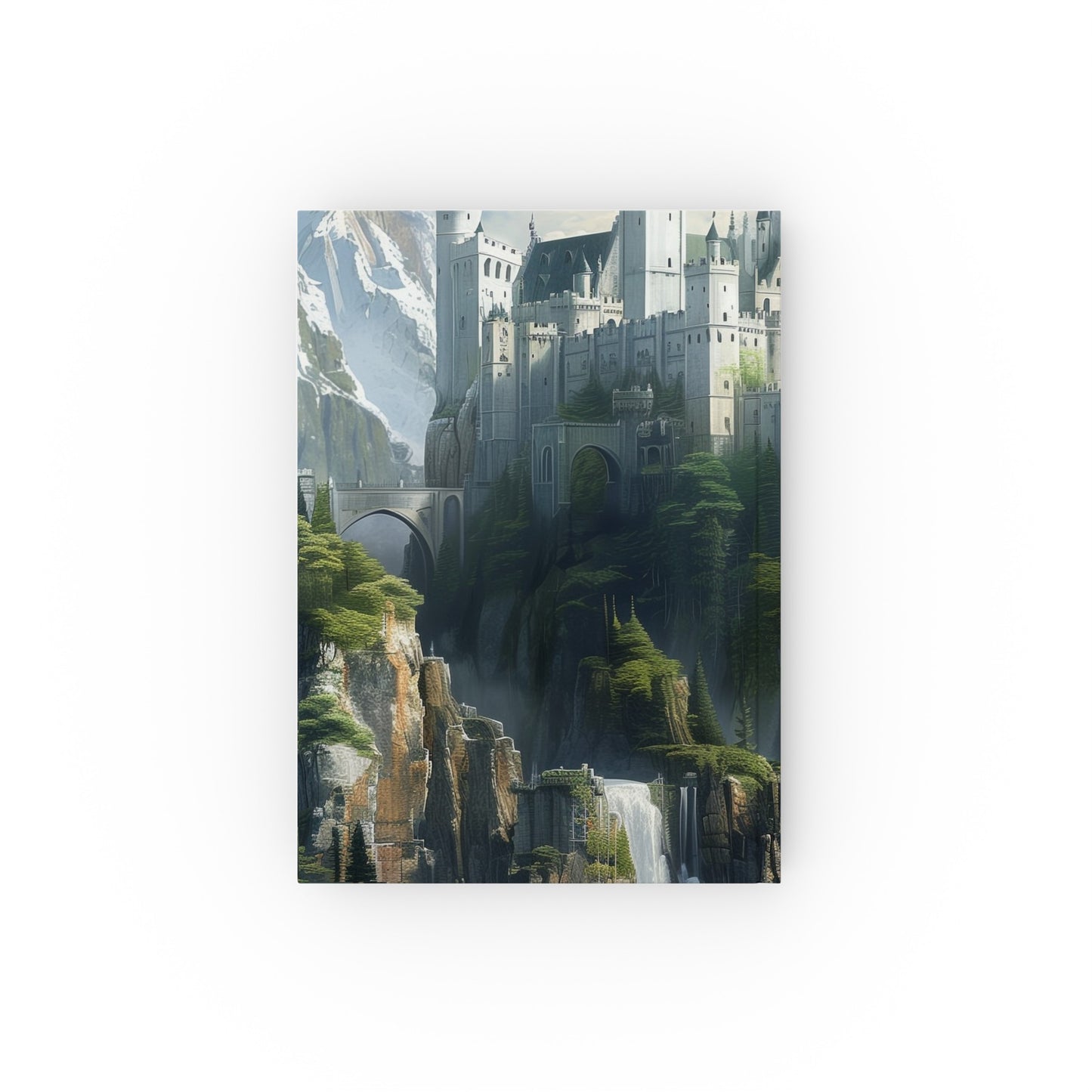 "Fairytale Scribes: A Castle Journal - Enchanting design for fantastical stories, sketching, and adventure mapping. High-quality, versatile, stylish - perfect gift! Shop now."