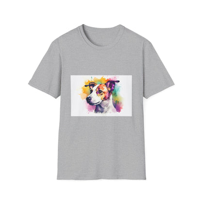 "Adventure Buddy: Cute Jack Russell 3 T-shirt capturing the boundless energy and love for exploration of a Jack Russell Terrier, featuring bold brushstrokes and playful colors. Embrace the unstoppable spirit of this mischievous and adorable dog with this vibrant tee!"