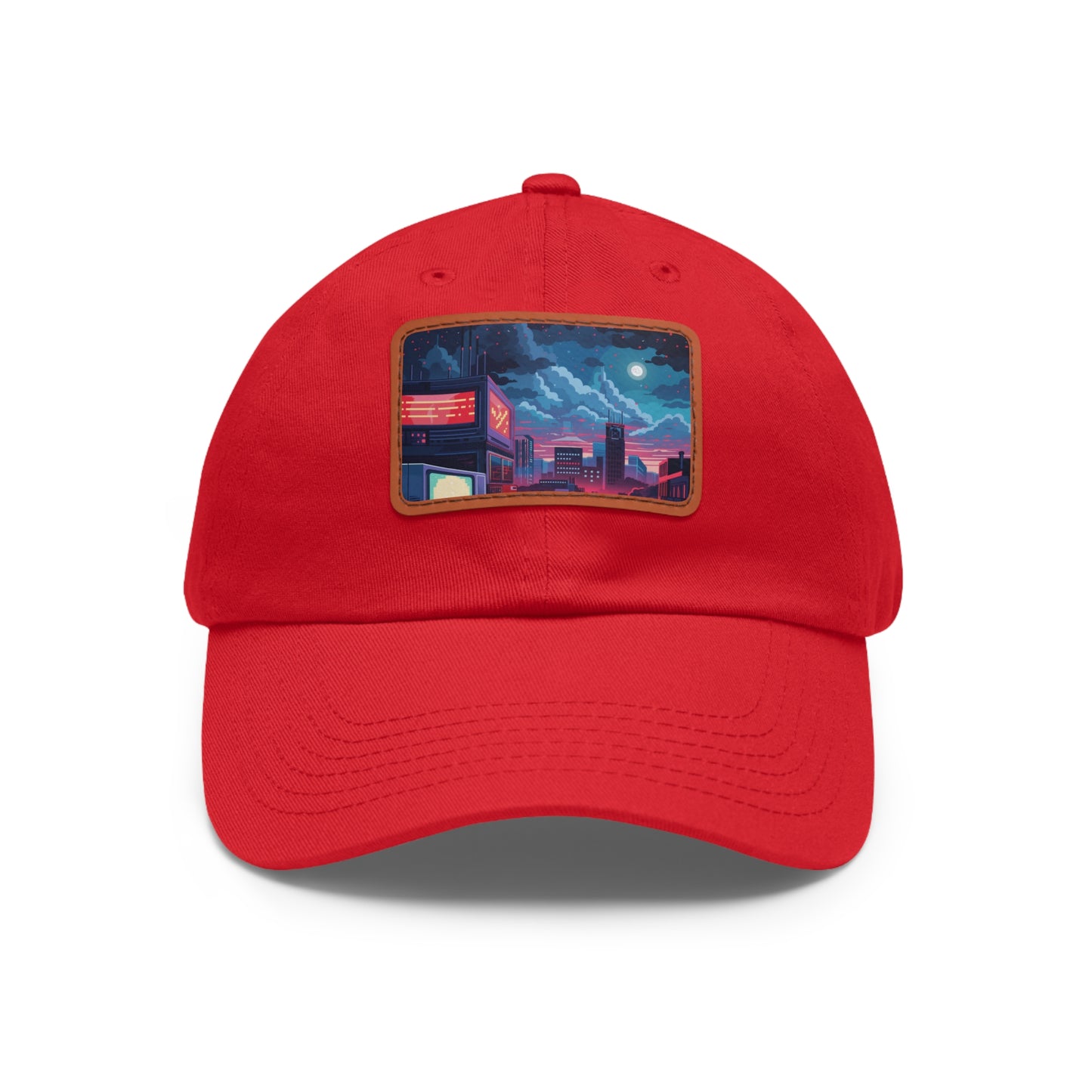 Retro Pixel Power Baseball Cap