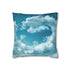 Clouds Forming a Dragon in Sky — 40×40 Cushion Cover — Front 40×40 cm Square Cushion View