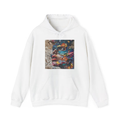 Urban Canvas: Edgy Graffiti Street Art Soul Hoodie