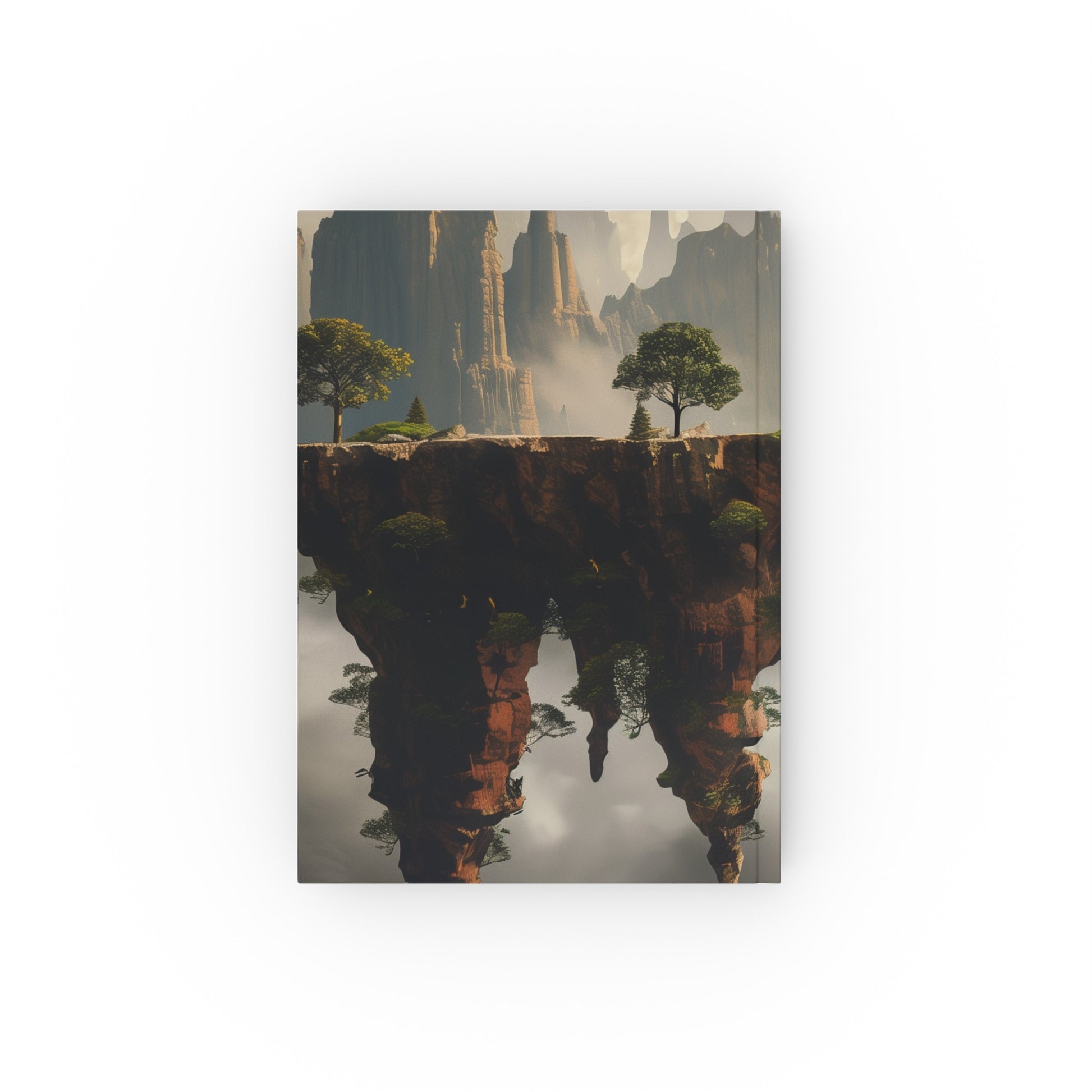 "Surreal Landscape Journal: Explore Imaginative Worlds with Floating Islands and Otherworldly Scenery - Perfect Gift"