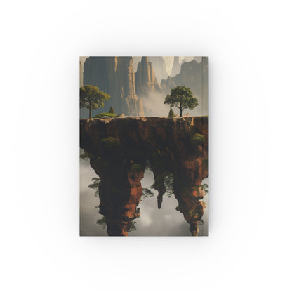 "Surreal Landscape Journal: Explore Imaginative Worlds with Floating Islands and Otherworldly Scenery - Perfect Gift"