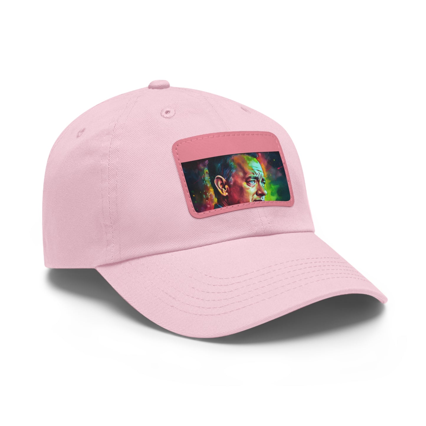 Neon Watercolor Splatter Baseball Cap Inspired by Tom Hanks