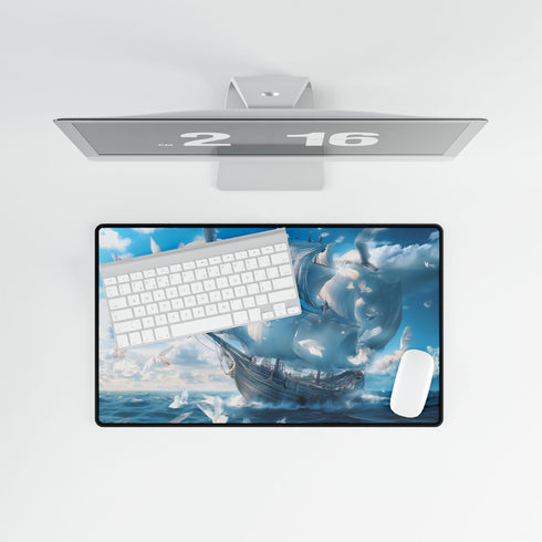 A Ship Made of Feathers on the Ocean Gaming XXL Extended Desk Mat
