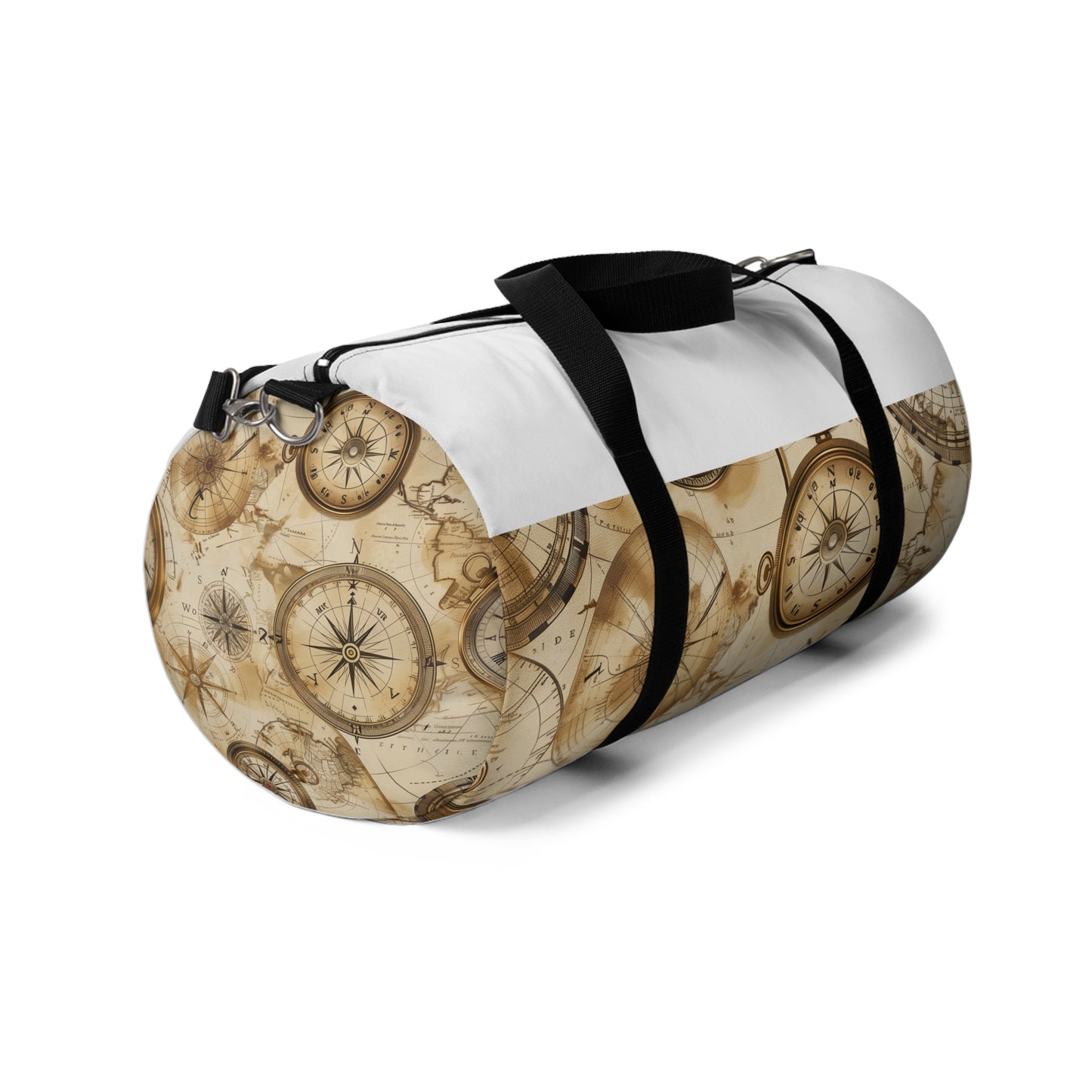 Explorer Vintage Maps Duffel Bag | Duffle Bags | Accessories, All Over Print, AOP, Assembled in the USA, Assembled in USA, Bags, Duffle, Made in the USA, Made in USA | Prints with Passion