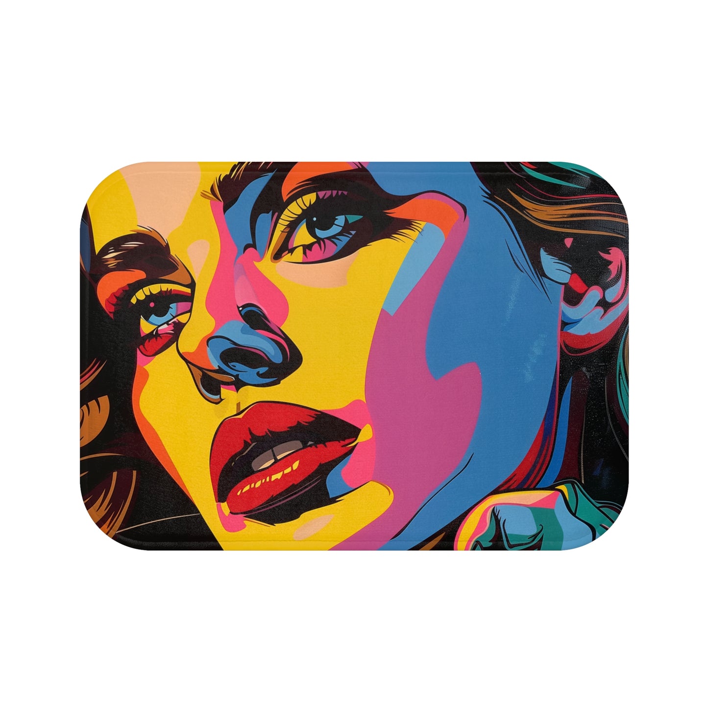 Pop Art Icon Bath Mat