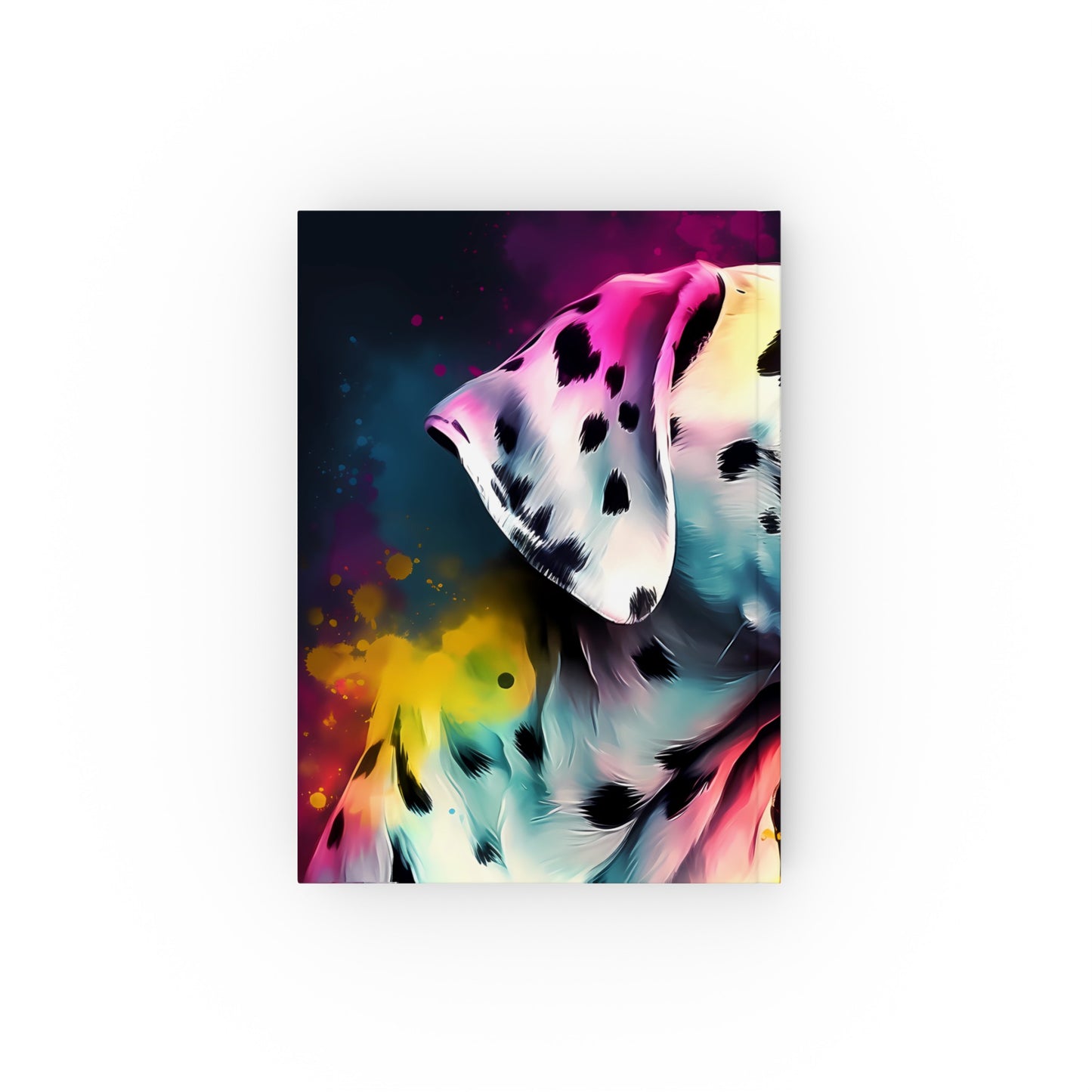 "Dalmatian Spots: A Journal of Canine Adventures - Playful Dalmatian puppy cover, perfect for dog lovers and dreamers!"