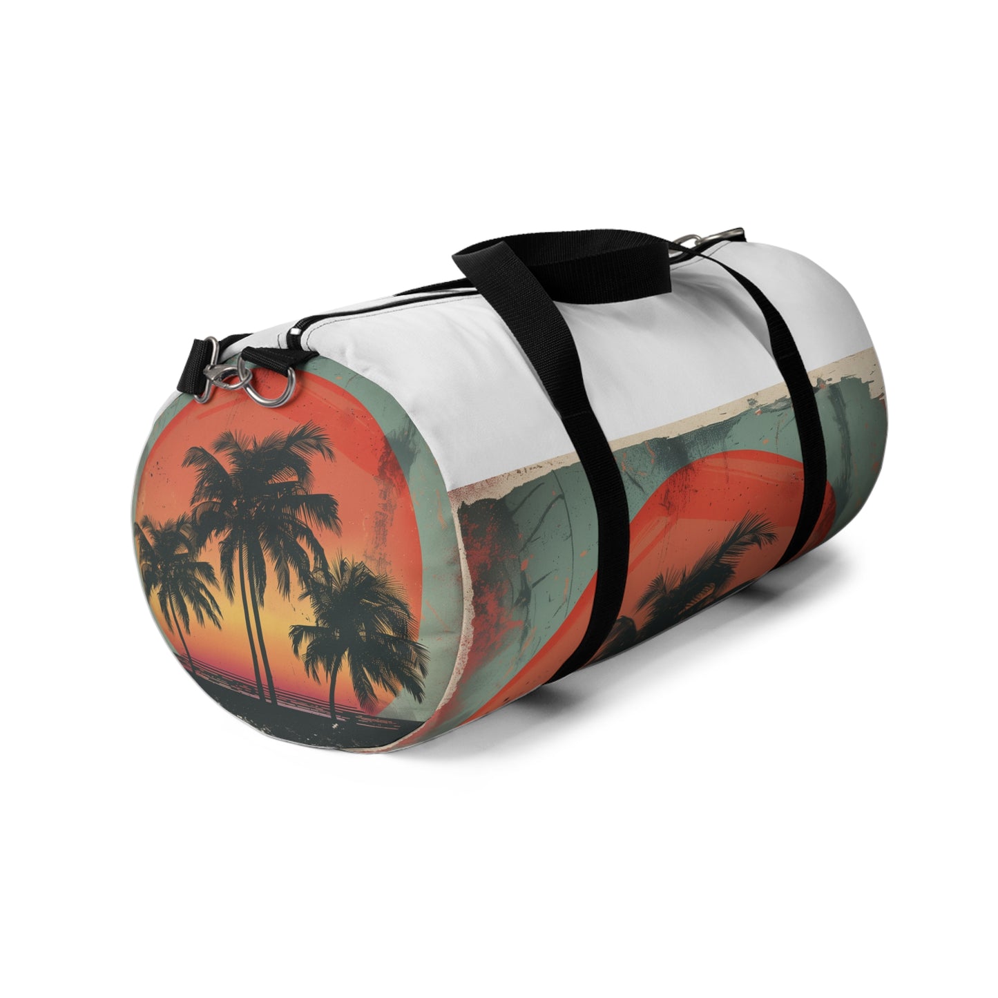 Palm Sunset Duffel Bag | Duffle Bags | Accessories, All Over Print, AOP, Assembled in the USA, Assembled in USA, Bags, Duffle, Made in the USA, Made in USA | Prints with Passion