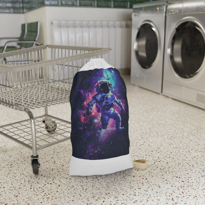 "Astro Laundry Bag - Space astronaut design for delicate garment protection and easy transport"