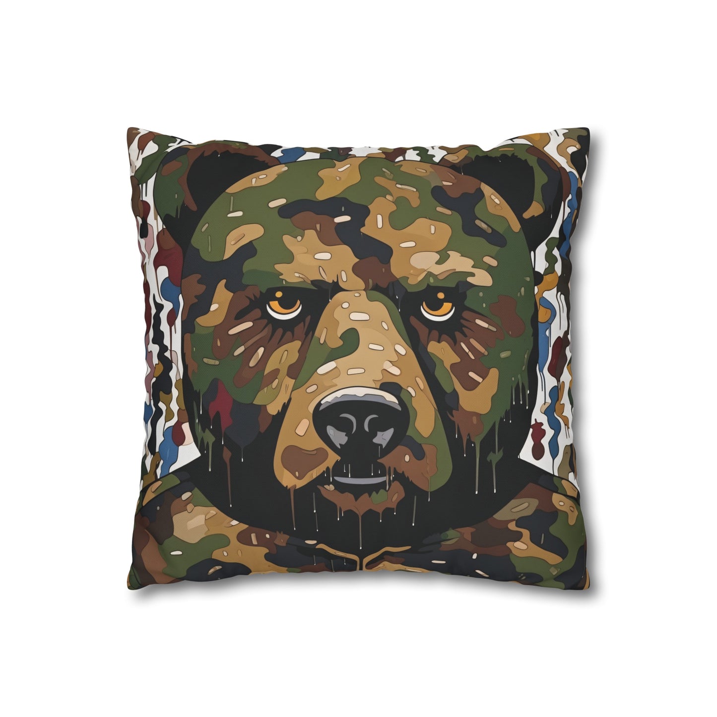 "BAPE Camo Dreams Takashi Murakami Pillowcase - Street Art Cool and Comfortable Sleep Essential"