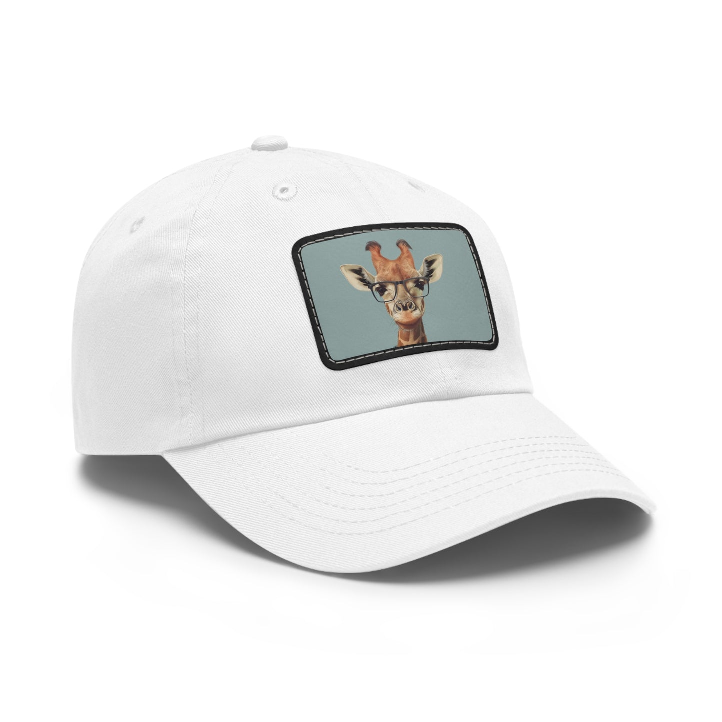 Giraffe Chic Hipster Cap with Glasses