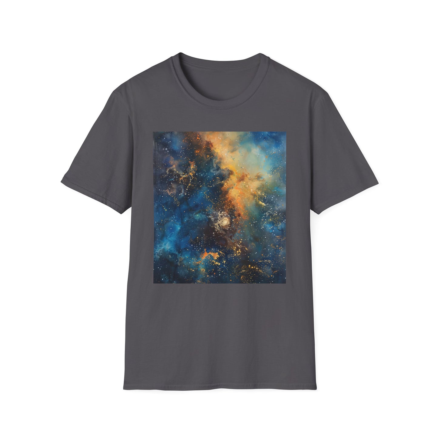 Cosmic Tapestry: Galaxy Painting T-Shirt