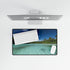 Aitutaki Lagoon Cook Islands Tropical Paradise — XL & XXL Desk Mat — Product Detail View 8