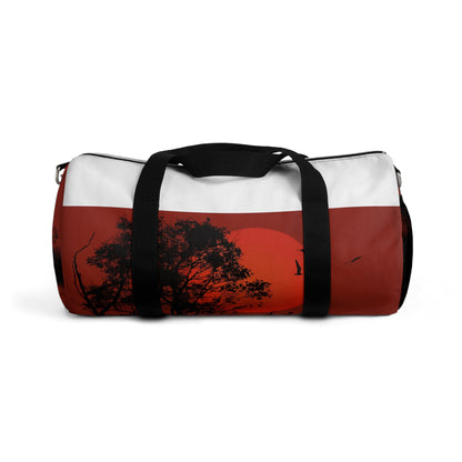 Wildlife Deer Silhouette Duffel Bag