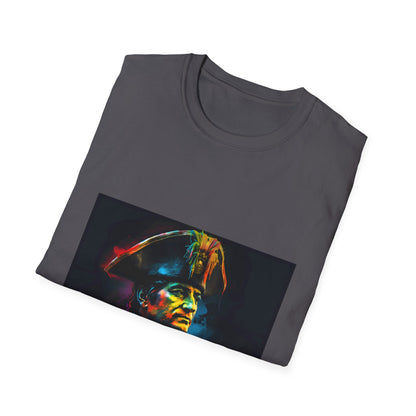 Napoleon T-Shirt : Imperial Radiance in Neon Hues