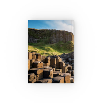 Giant's Causeway Legends Journal - Irish Journey | Hexagonal Basalt Columns Hardcover Journal for Capturing Adventures and Myths in High-quality Material