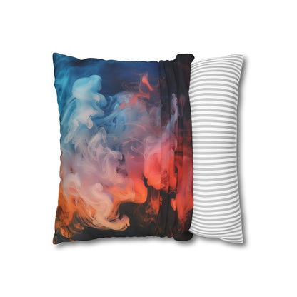 "Smoky Dreams Pillowcase - Abstract Smoke Art Design, High-Quality Material, Comfortable and Stylish - perfect for all seasons. Makes a great gift. Shop now!"